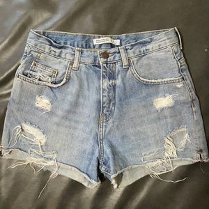 Zara jean shorts